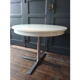 Vintage round table with extensions 1970