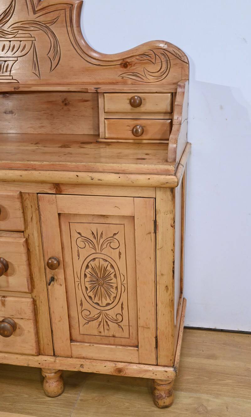 Pine Sideboard, Wales - 1920s
