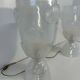 Italian Art Deco Murano Glass Vase Table Lamps