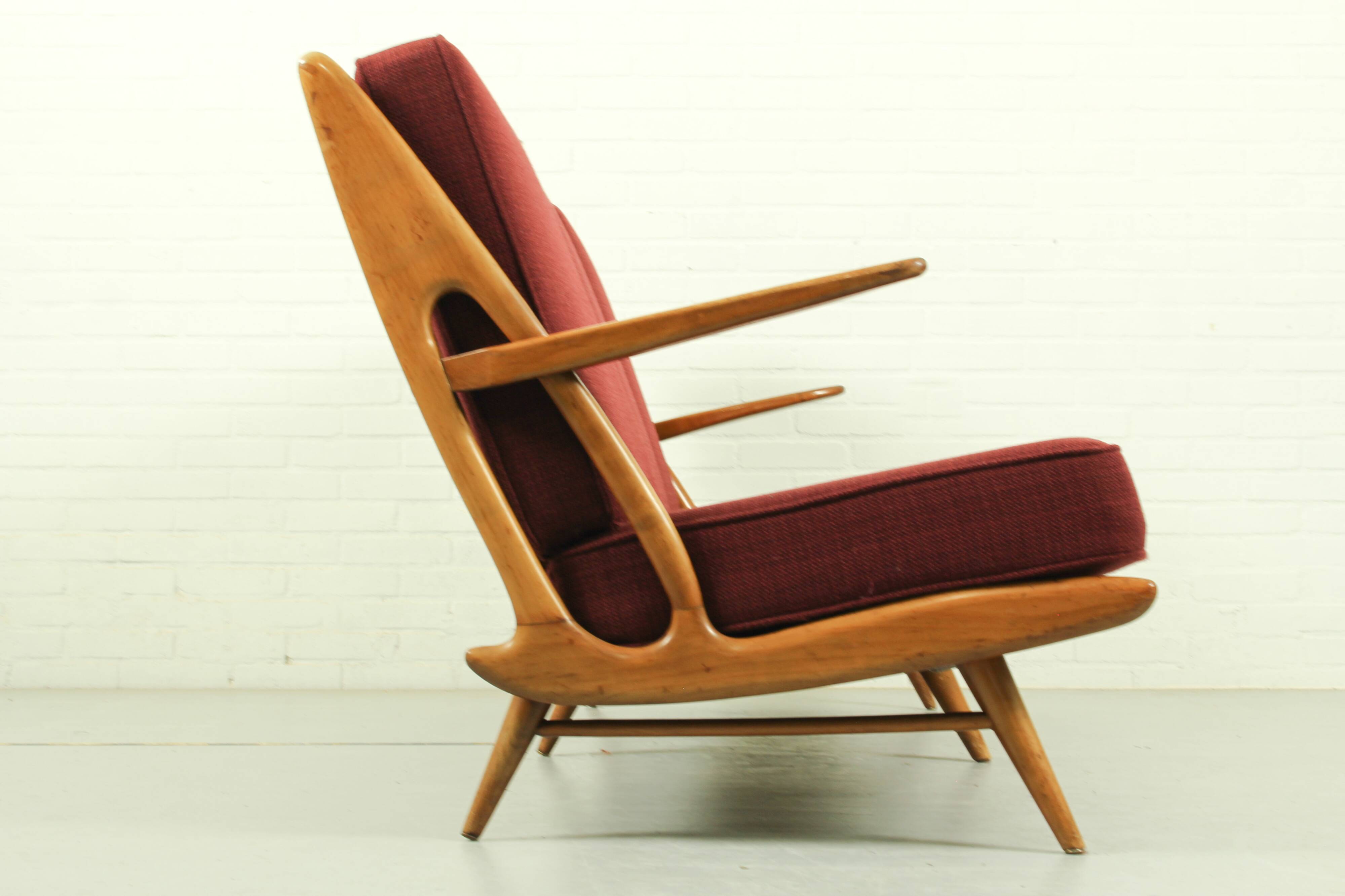 Canapés et fauteuils lounge au design vintage Sprij / Spuij’s, années 1960