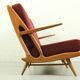 Canapés et fauteuils lounge au design vintage Sprij / Spuij’s, années 1960