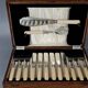 EPNS silver metal fish service, 6 people complete, good condition SB916