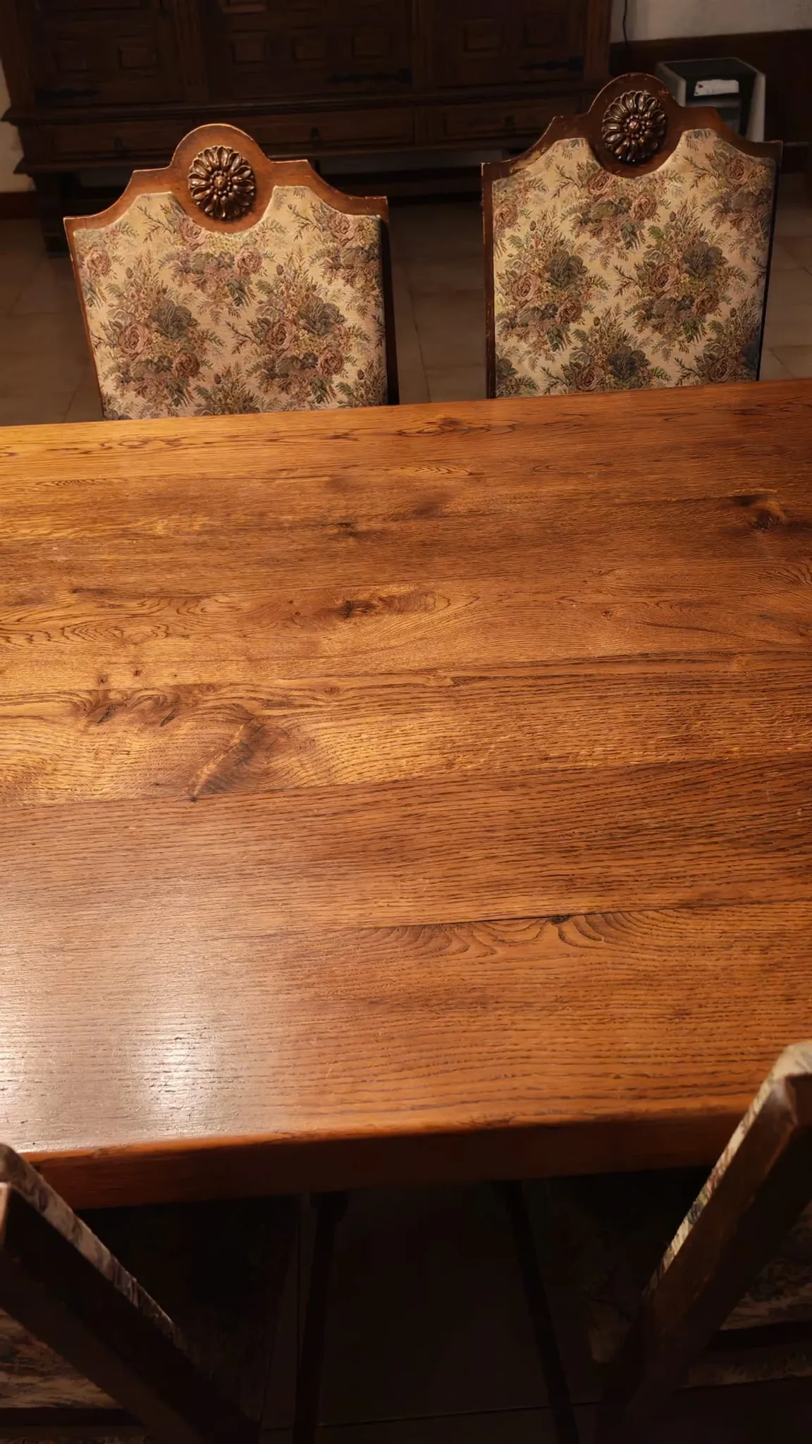 Table and chairs