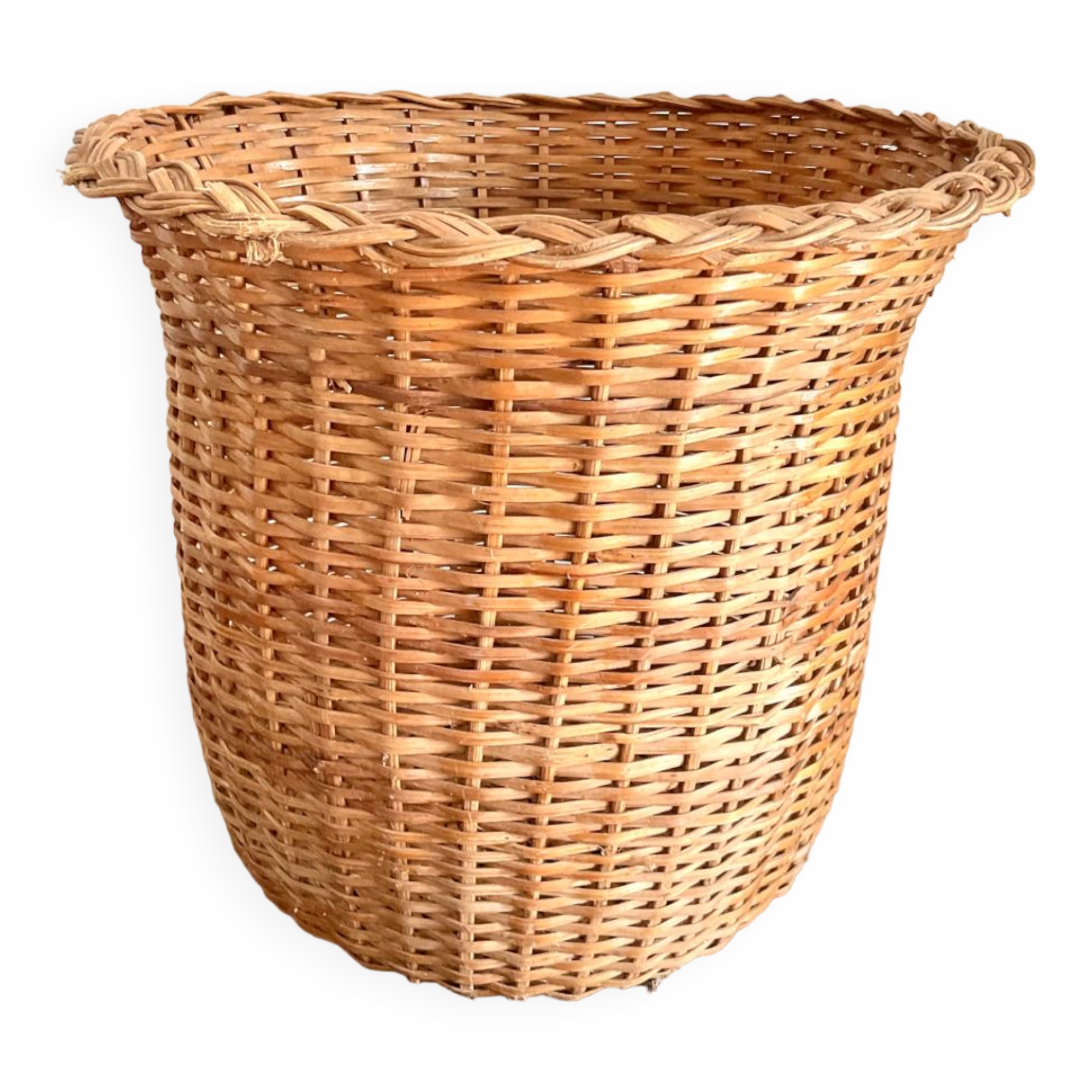 Vintage wicker basket