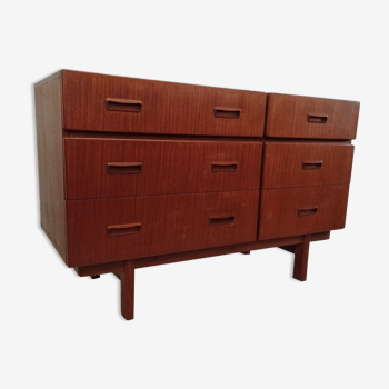 Commode scandinave en teck