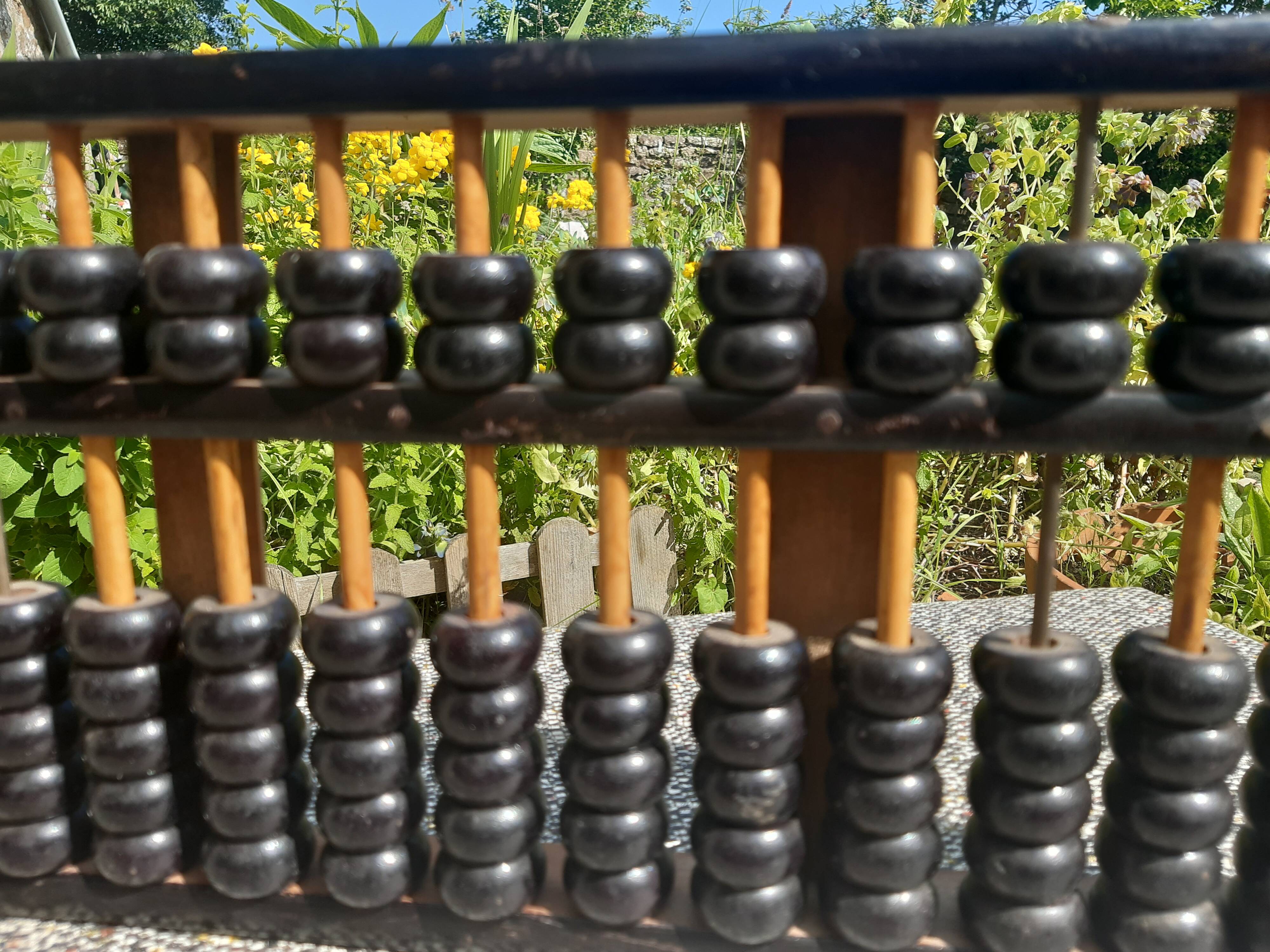 Boulier chinois en bois