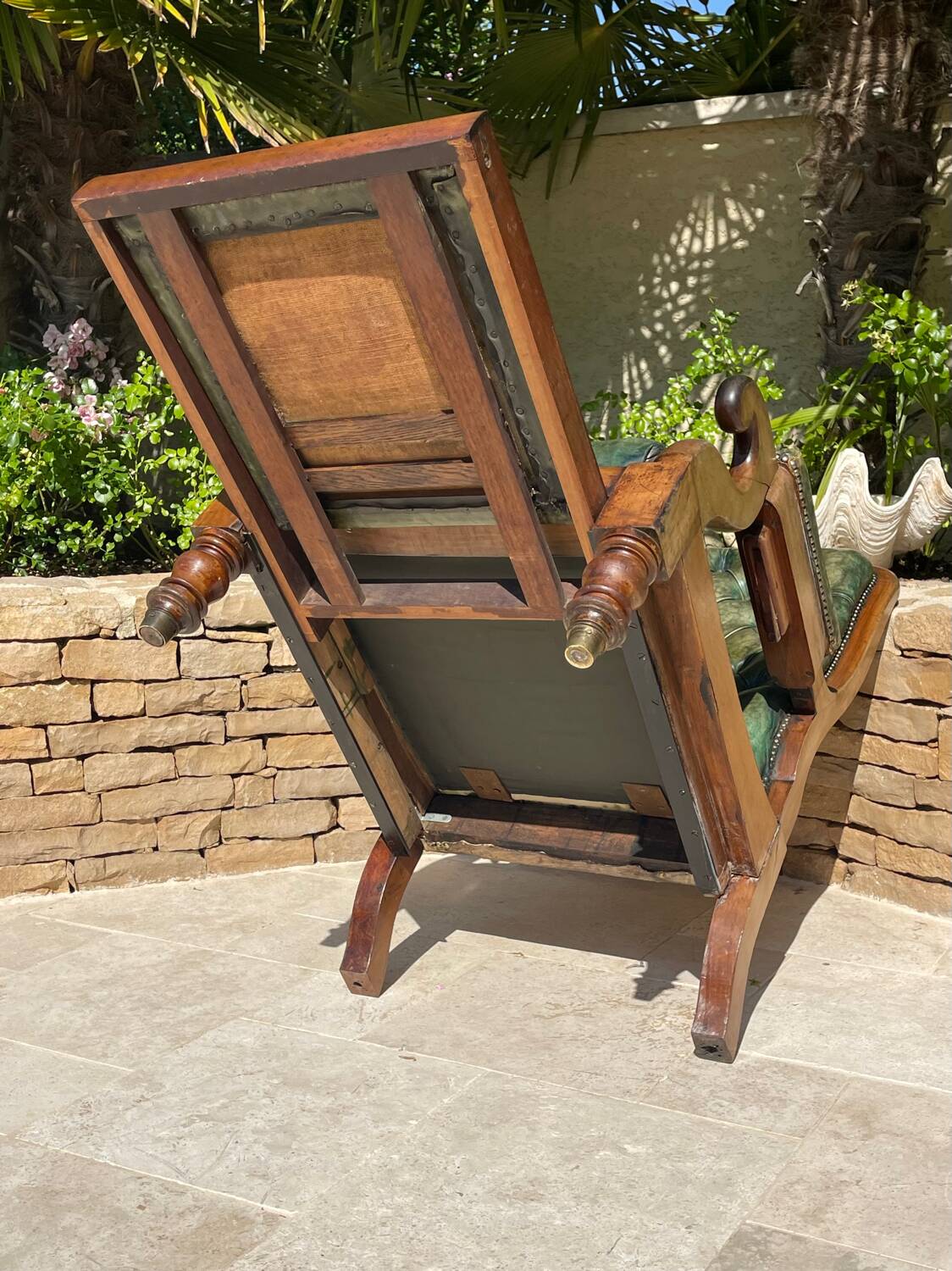 Chesterfield Mahogany Armchair