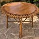 Table basse en rotin