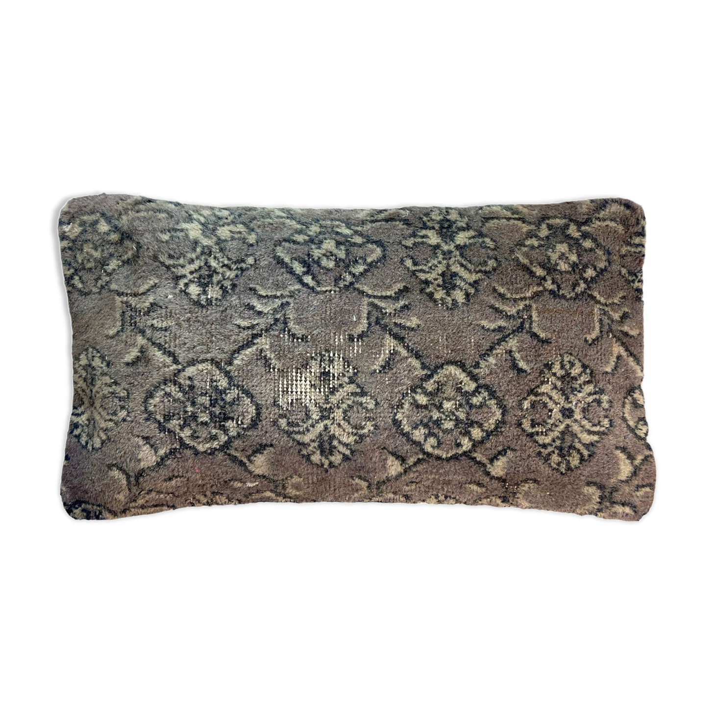 Vintage turkish handmade cushion cover , 30 x 60 cm