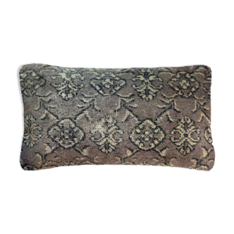 Vintage turkish handmade cushion cover , 30 x 60 cm