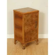 Vintage Art Deco Nightstand in Walnut