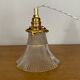 Vintage tulip walker in holophanous glass