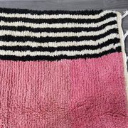 Handmade Berber rug, size 100 x 200 cm
