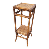 Vintage rattan stool