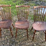 3 Baumann minuet chairs