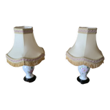 Set of bedside lamps