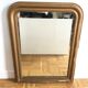 Miroir Louis Philippe doré 78x60cm