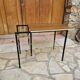 Vintage vinyl storage table