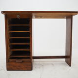 Midcentury Free Standing Roller Working Desk, Table, Czechoslovakia, the 1960s