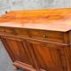 Solid walnut sideboard of the Napoleon III period, late nineteenth century, Louis Philippe style