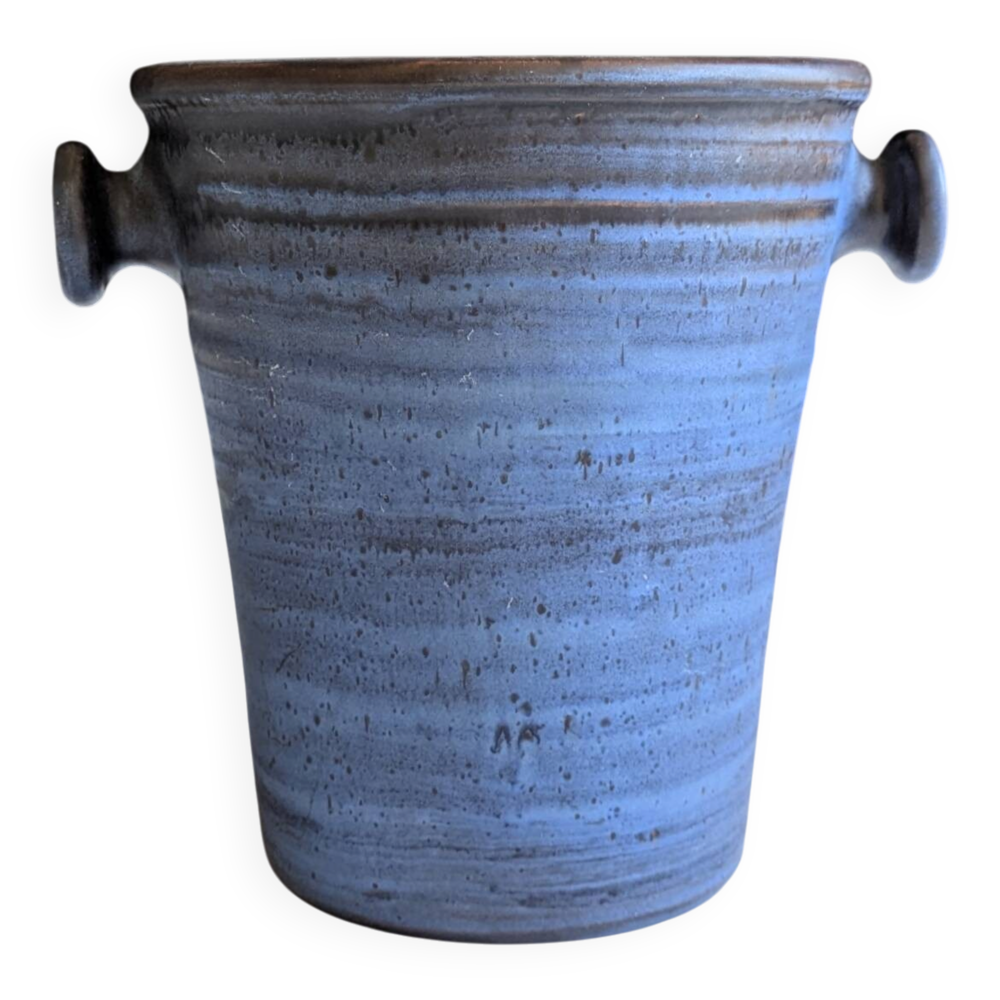Champagne bucket/vintage cooler signed Ludovic Salins.