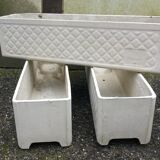 Lot of planters by Eternit