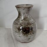 Signed sandstone vase