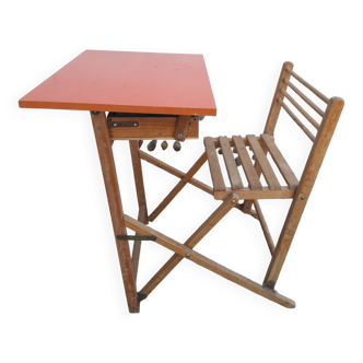 Folding children's desk