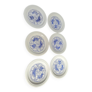 lot de 6 assiettes italienne