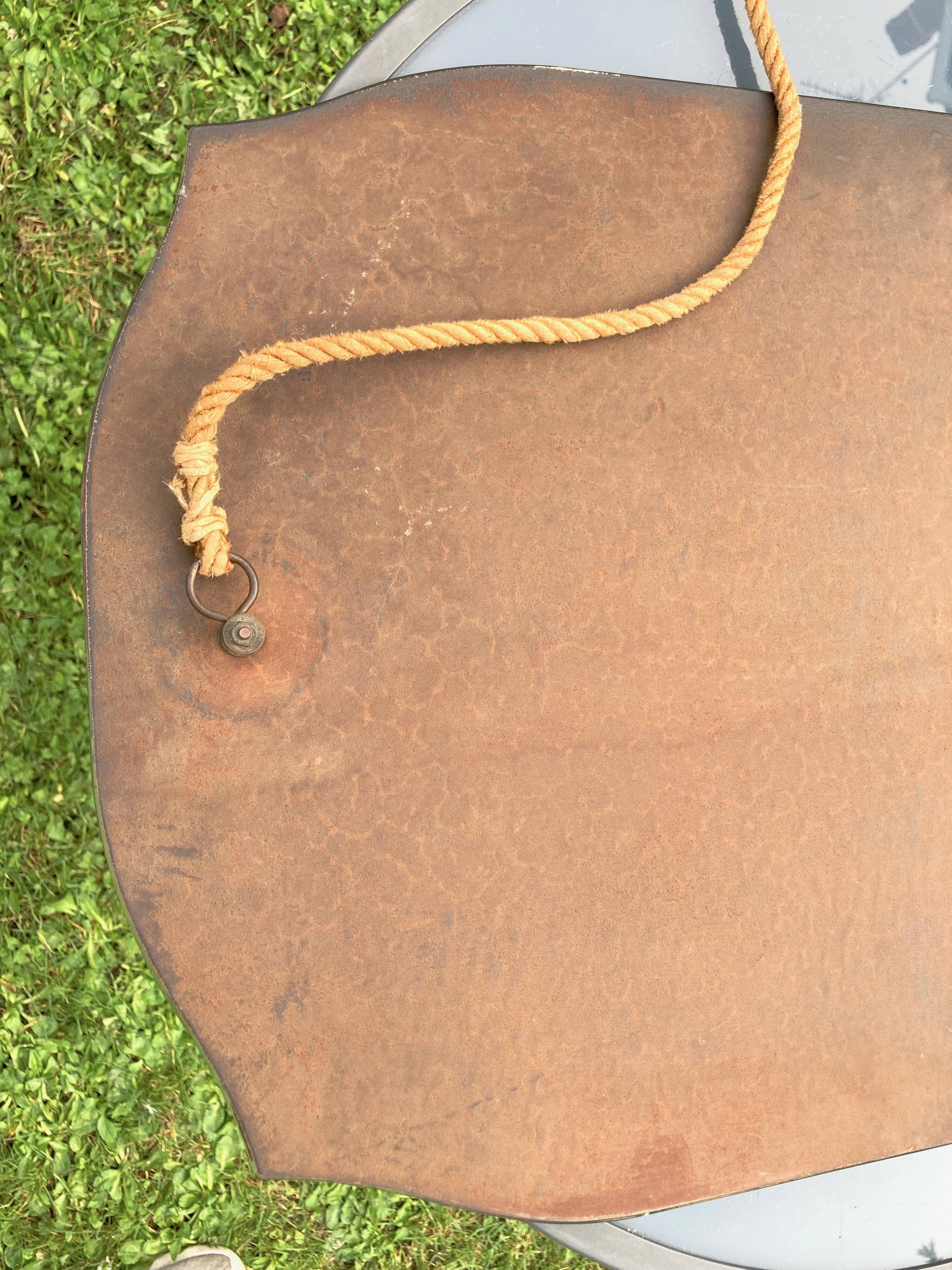 Antique chiseled mirror 60 X 40cm