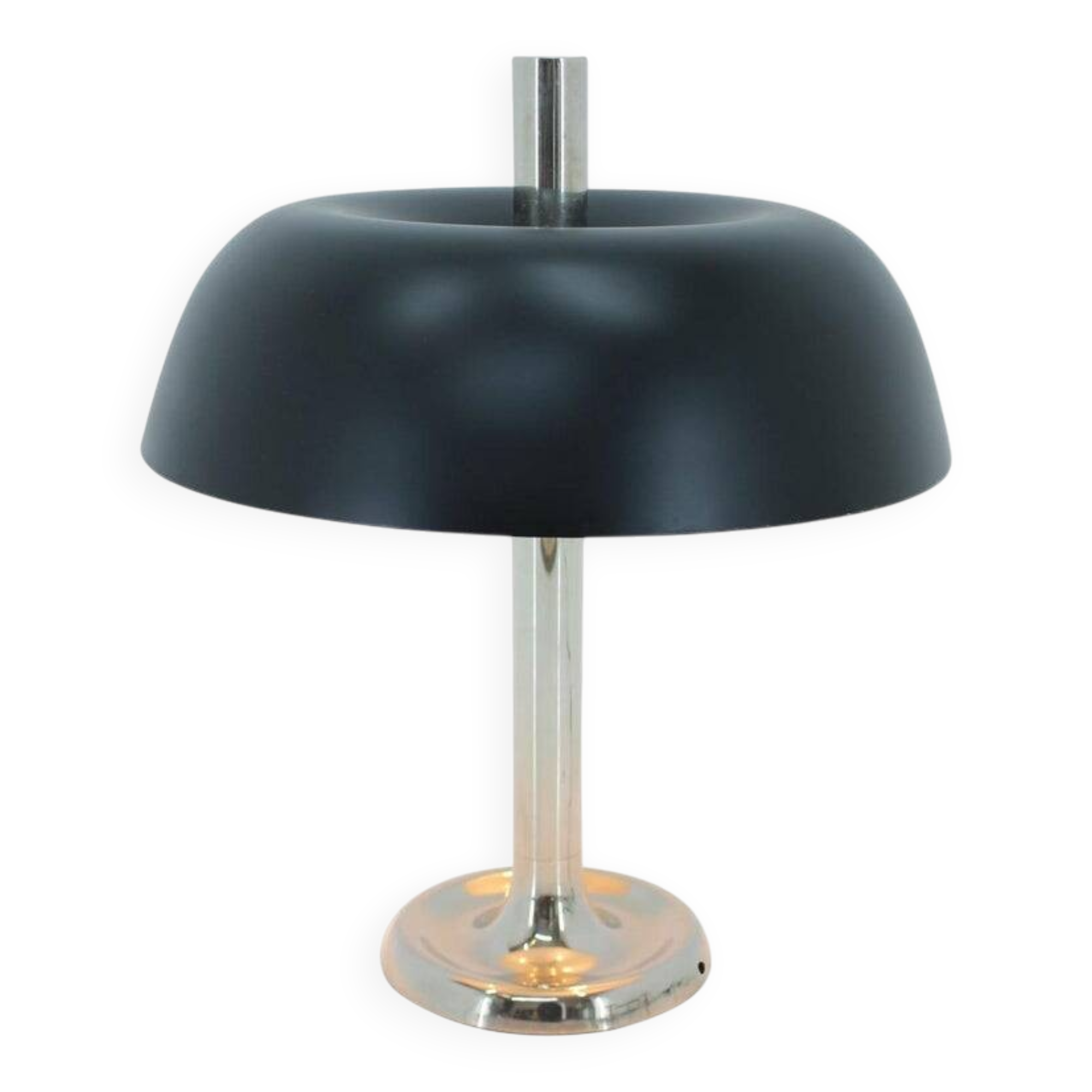 Large Mushroom Desk Lamp Extra-Large Big Mid-Century Design by Hillebrand, 1970
