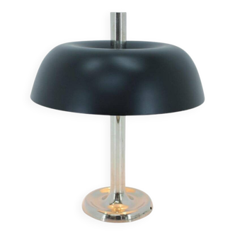 Large Mushroom Desk Lamp Extra-Large Big Mid-Century Design by Hillebrand, 1970