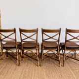 Dining table set with 4 chairs