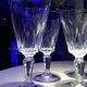 Set of 11 baccarat red wine glasses carcassonne model