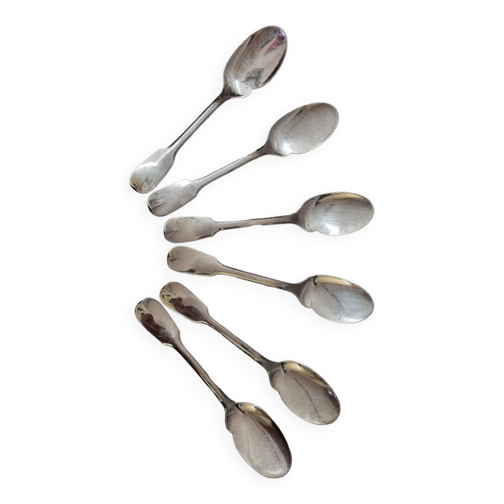Silver fish spoons
