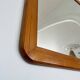 Vintage 70s pine mirror