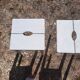 Pairs of workshop/farmhouse stools