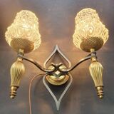 Pair of vintage wall sconces
