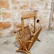 Bamboo magazine holder