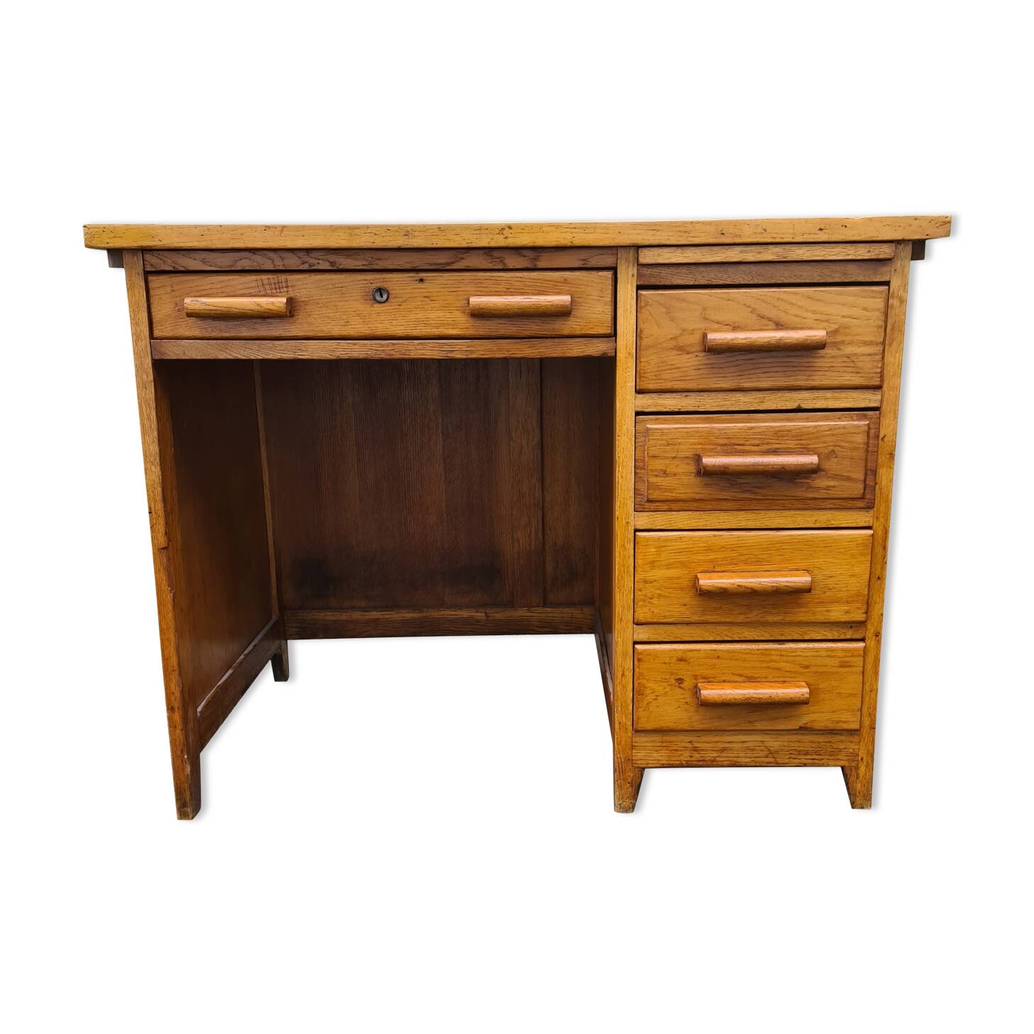 Bureau vintage maître d'école circa 1950