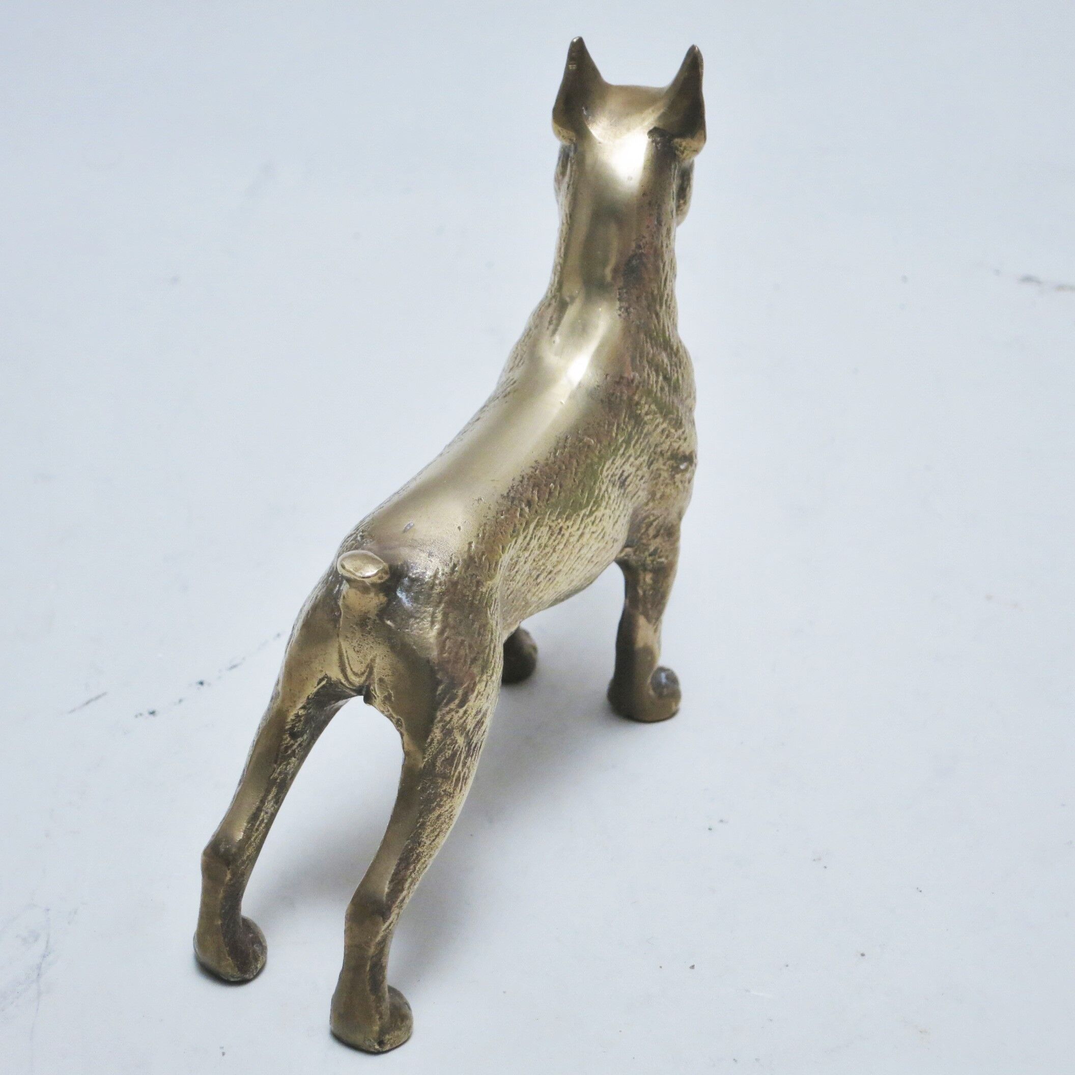 Brass dog