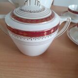 Ceranord coffee service, Saint Amand, Empire model