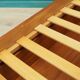 Teak daybed, Danish design, 1970s, production: Denmark