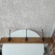 antique coat rack with 3 cast iron hooks