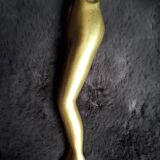 Bare-legged nutcrackers. Gilded bronze.