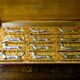12 Art Deco animal knife holders in silvered bronze