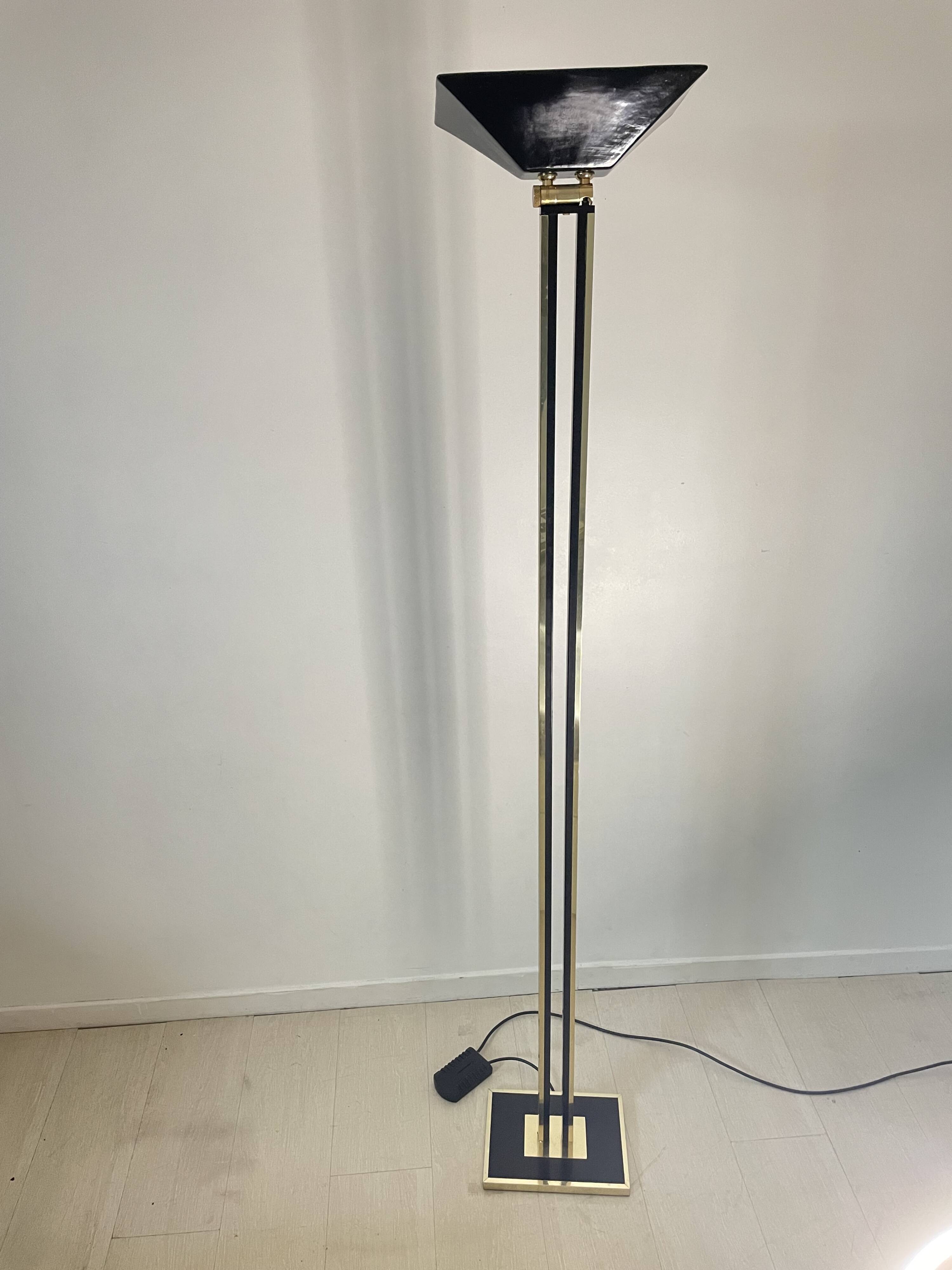 Lampadaire design italien 1970