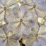 Ernst Palme brass floral wall lamps