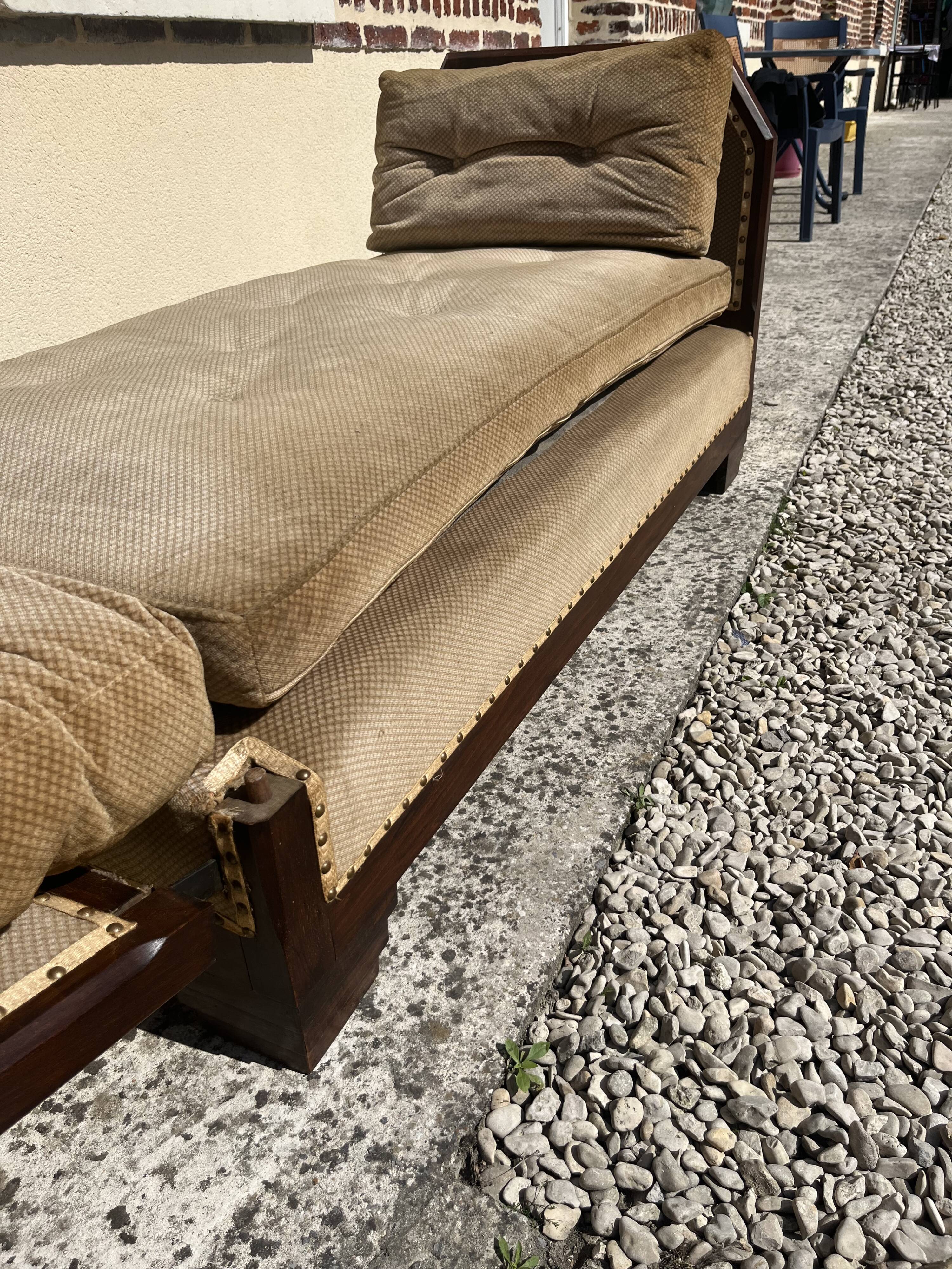 Méridienne day bed design 1950