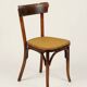 Vintage bentwood bistro chair – Custom seat (Year